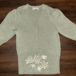 Nannell Vintage Embellished Sweater